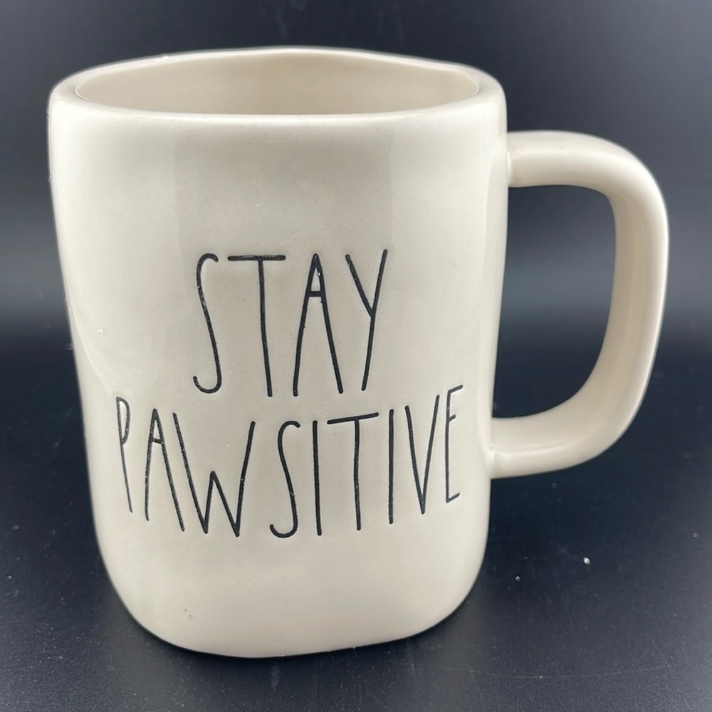Rae Dunn Stay Pawsitive Mug